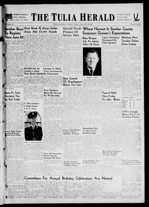 The Tulia Herald (Tulia, Tex), Vol. 33, No. 26, Ed. 1, Thursday, June 25, 1942