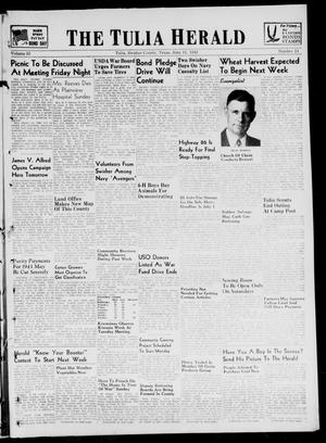 The Tulia Herald (Tulia, Tex), Vol. 33, No. 24, Ed. 1, Thursday, June 11, 1942