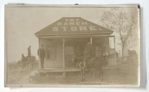 Primary view of object titled '[One hundred and one ranch store]'.