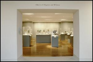 Primary view of object titled 'Objects of Elegance and Whimsy: Japanese Cloisonne and Plique-a-Jour from the John R. Young Collection [Exhibition Photographs]'.