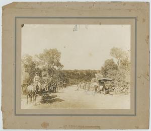 Primary view of object titled '[Men Parked on Bankhead Highway]'.