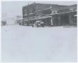 Primary view of [Snowy Street in Palo Pinto, Texas]