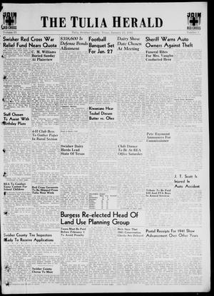 The Tulia Herald (Tulia, Tex), Vol. 33, No. 3, Ed. 1, Thursday, January 15, 1942