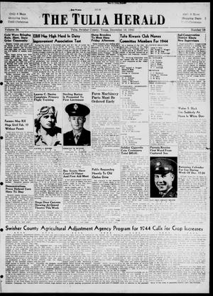 The Tulia Herald (Tulia, Tex), Vol. 34, No. 50, Ed. 1, Thursday, December 16, 1943