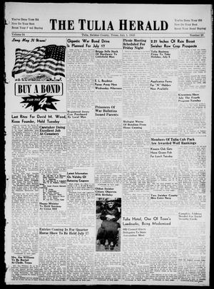The Tulia Herald (Tulia, Tex), Vol. 34, No. 26, Ed. 1, Thursday, July 1, 1943