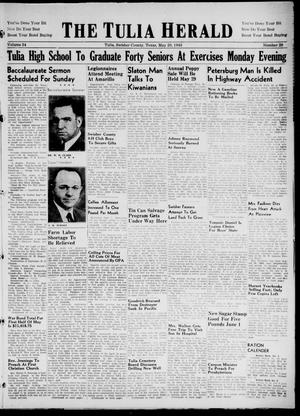 The Tulia Herald (Tulia, Tex), Vol. 34, No. 20, Ed. 1, Thursday, May 20, 1943