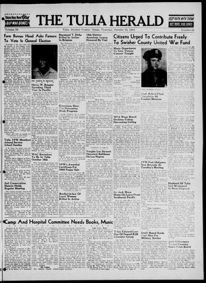 The Tulia Herald (Tulia, Tex), Vol. 35, No. 41, Ed. 1, Thursday, October 12, 1944