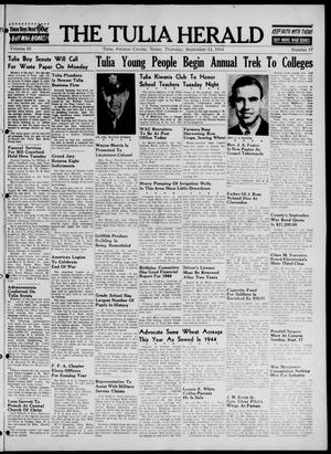 The Tulia Herald (Tulia, Tex), Vol. 35, No. 37, Ed. 1, Thursday, September 14, 1944