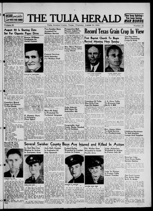 The Tulia Herald (Tulia, Tex), Vol. 35, No. 32, Ed. 1, Thursday, August 10, 1944