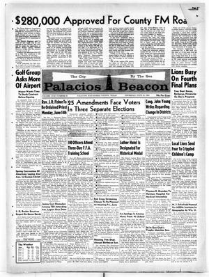 Palacios Beacon (Palacios, Tex.), Vol. 58, No. 23, Ed. 1 Thursday, June 10, 1965