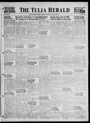 The Tulia Herald (Tulia, Tex), Vol. 35, No. 16, Ed. 1, Thursday, April 20, 1944