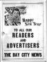 Thumbnail image of item number 4 in: 'The Bay City News (Bay City, Tex.), Vol. 11, No. 28, Ed. 1 Thursday, December 27, 1956'.