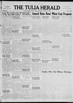 The Tulia Herald (Tulia, Tex), Vol. 36, No. 41, Ed. 1, Thursday, October 11, 1945