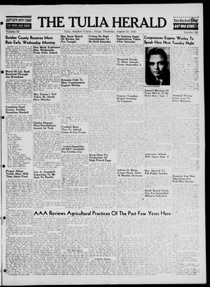 The Tulia Herald (Tulia, Tex), Vol. 36, No. 34, Ed. 1, Thursday, August 23, 1945