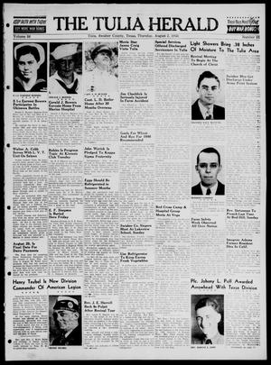 The Tulia Herald (Tulia, Tex), Vol. 36, No. 31, Ed. 1, Thursday, August 2, 1945