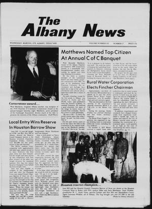 The Albany News (Albany, Tex.), Vol. 102, No. 37, Ed. 1 Wednesday, March 8, 1978