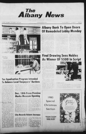 The Albany News (Albany, Tex.), Vol. 105, No. 27, Ed. 1 Thursday, December 25, 1980
