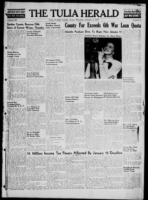 The Tulia Herald (Tulia, Tex), Vol. 36, No. 1, Ed. 1, Thursday, January 4, 1945