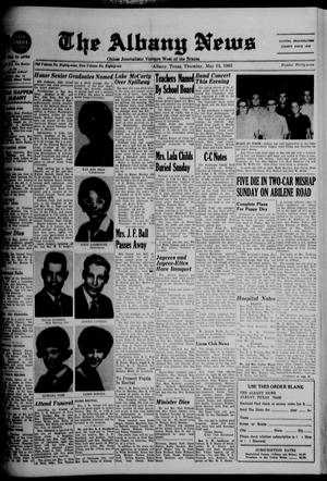 The Albany News (Albany, Tex.), Vol. 81, No. 37, Ed. 1 Thursday, May 13, 1965