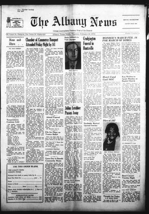 The Albany News (Albany, Tex.), Vol. 88, No. 25, Ed. 1 Thursday, February 10, 1972