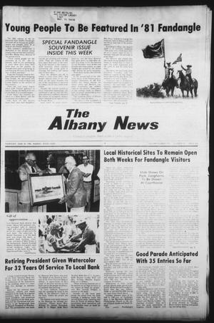The Albany News (Albany, Tex.), Vol. 105, No. 52, Ed. 1 Thursday, June 18, 1981