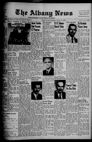 The Albany News (Albany, Tex.), Vol. 82, No. 28, Ed. 1 Thursday, March 10, 1966
