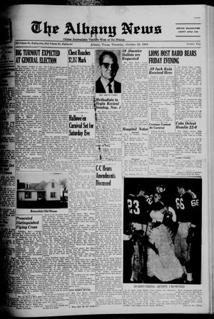 The Albany News (Albany, Tex.), Vol. 81, No. 9, Ed. 1 Thursday, October 29, 1964