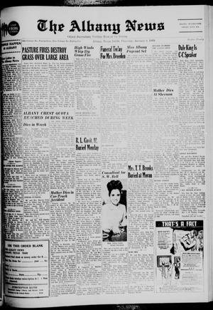 The Albany News (Albany, Tex.), Vol. 85, No. 20, Ed. 1 Thursday, January 9, 1969