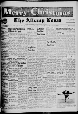 The Albany News (Albany, Tex.), Vol. 85, No. 17, Ed. 1 Thursday, December 19, 1968