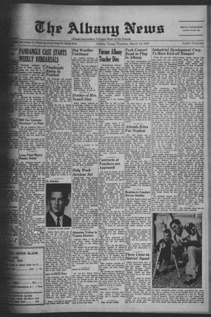 The Albany News (Albany, Tex.), Vol. 83, No. 29, Ed. 1 Thursday, March 16, 1967