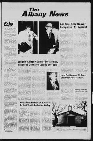 The Albany News (Albany, Tex.), Vol. 103, No. 38, Ed. 1 Thursday, March 15, 1979