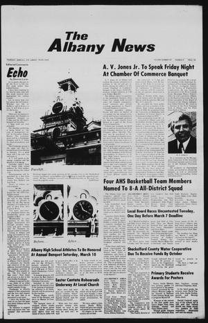 The Albany News (Albany, Tex.), Vol. 103, No. 37, Ed. 1 Thursday, March 8, 1979