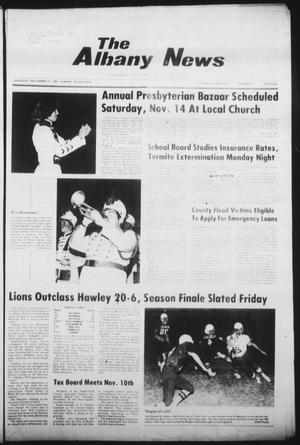 The Albany News (Albany, Tex.), Vol. 106, No. 21, Ed. 1 Thursday, November 12, 1981