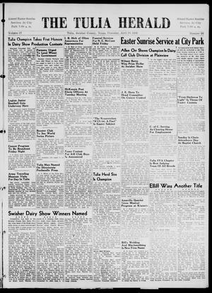 The Tulia Herald (Tulia, Tex), Vol. 37, No. 16, Ed. 1, Thursday, April 18, 1946