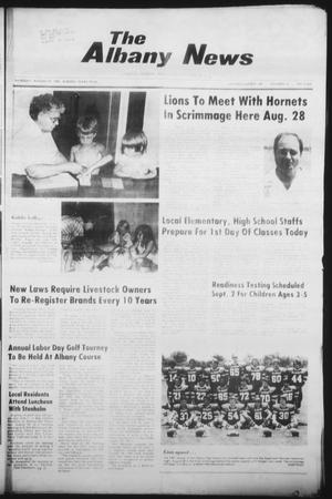 The Albany News (Albany, Tex.), Vol. 106, No. 10, Ed. 1 Thursday, August 27, 1981