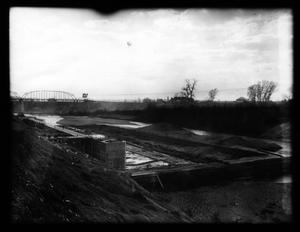 Primary view of object titled 'Brazos River: Lock and Dam #3'.