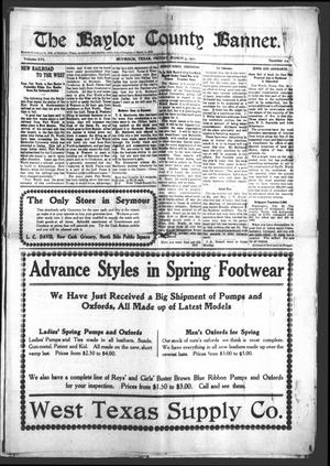 The Baylor County Banner. (Seymour, Tex.), Vol. 16, No. 22, Ed. 1 Friday, March 3, 1911