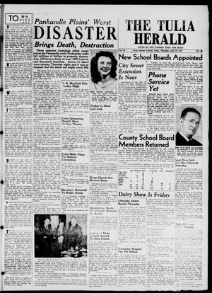 The Tulia Herald (Tulia, Tex), Vol. 38, No. 15, Ed. 1, Thursday, April 10, 1947