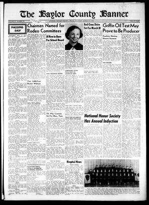 The Baylor County Banner (Seymour, Tex.), Vol. 59, No. 30, Ed. 1 Thursday, March 17, 1955