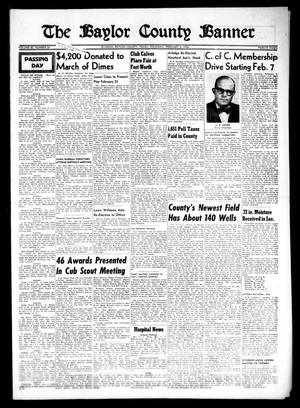 The Baylor County Banner (Seymour, Tex.), Vol. 60, No. 24, Ed. 1 Thursday, February 2, 1956