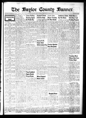 The Baylor County Banner (Seymour, Tex.), Vol. 58, No. 10, Ed. 1 Thursday, October 29, 1953