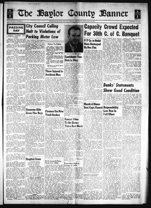 The Baylor County Banner (Seymour, Tex.), Vol. 56, No. 20, Ed. 1 Thursday, January 10, 1952