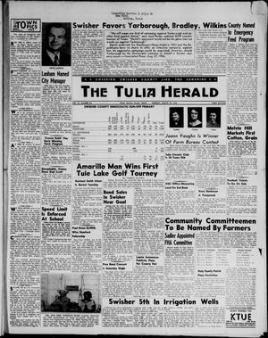 Primary view of object titled 'The Tulia Herald (Tulia, Tex), Vol. 47, No. 35, Ed. 1, Thursday, August 30, 1956'.