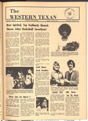 Primary view of object titled 'Western Texan (Snyder, Tex.), Vol. 3, No. 9, Ed. 1 Thursday, February 28, 1974'.