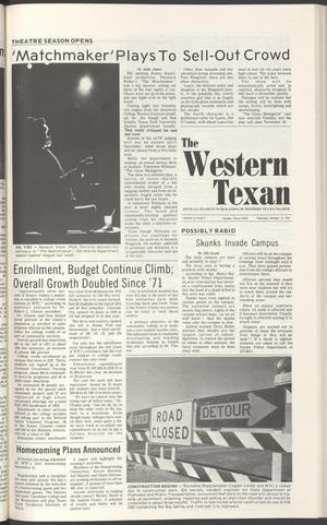 Western Texan (Snyder, Tex.), Vol. 5, No. 4, Ed. 1 Thursday, October 16, 1975