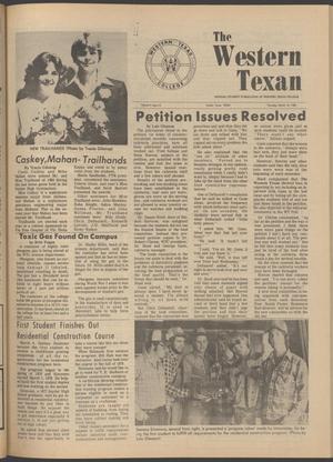 Primary view of object titled 'The Western Texan (Snyder, Tex.), Vol. 9, No. 10, Ed. 1 Thursday, March 13, 1980'.