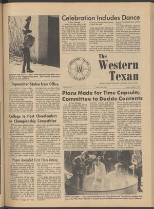 Primary view of object titled 'The Western Texan (Snyder, Tex.), Vol. 9, No. 3, Ed. 1 Thursday, October 25, 1979'.