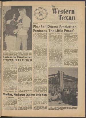 The Western Texan (Snyder, Tex.), Vol. 8, No. 3, Ed. 1 Thursday, October 26, 1978