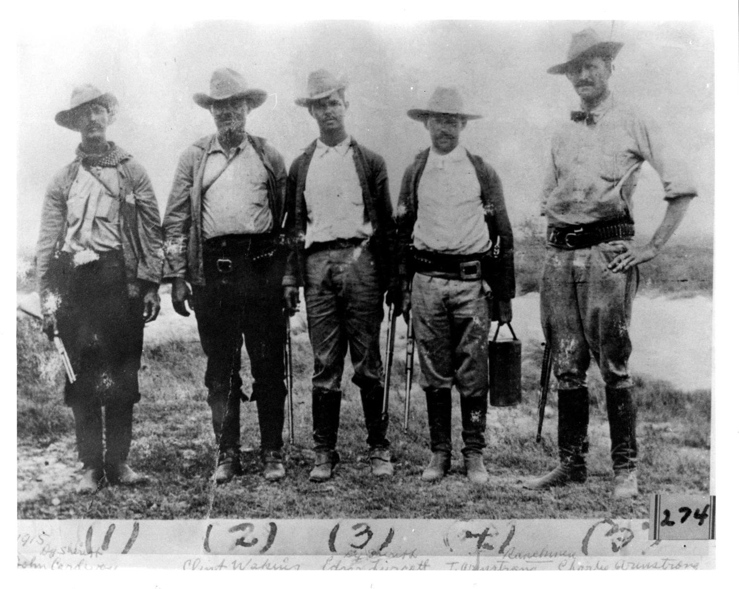 Texas Rangers in 1915 - The Portal to Texas History