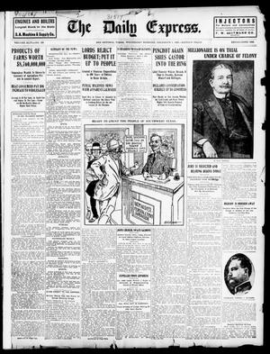 The Daily Express. (San Antonio, Tex.), Vol. 44, No. 335, Ed. 1 Wednesday, December 1, 1909